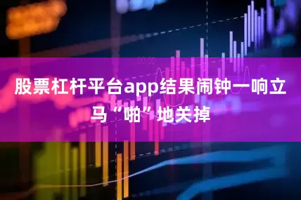 股票杠杆平台app结果闹钟一响立马“啪”地关掉